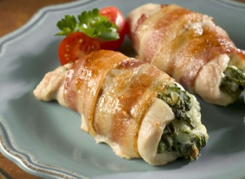 Ispanaklı Tavuk Göğsü Sarması Tarifi