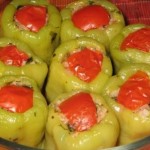 Zeytin Yağlı Biber Dolması Tarifi