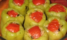 Zeytin Yağlı Biber Dolması Tarifi