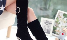 Bayan Süet Çizme Modelleri 2012