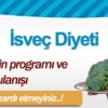 Meşhur İsveç Diyeti İle Haftada 2 Beden İncelin!