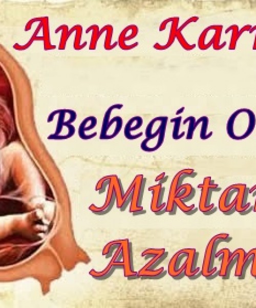 Anne Karnında Bebeğin Oksijen Miktarının Azalması