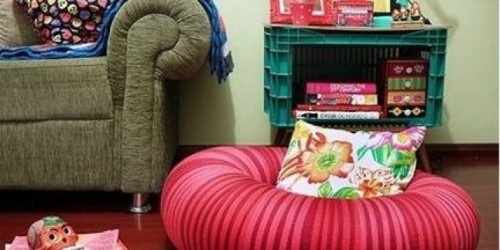 Otomobil Lastiğinden Dekoratif Minder Yapmayı Öğrenelim