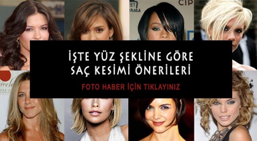 Yüz Şekline Göre Saç Modelleri