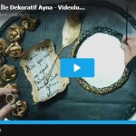 Gazete İle Dekoratif Ayna Yapımı