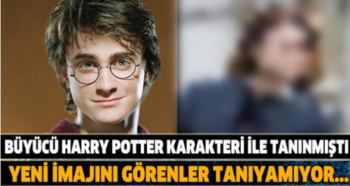 Harry Potter’ın Yeni İmajını Görenler Şaşırtıyor